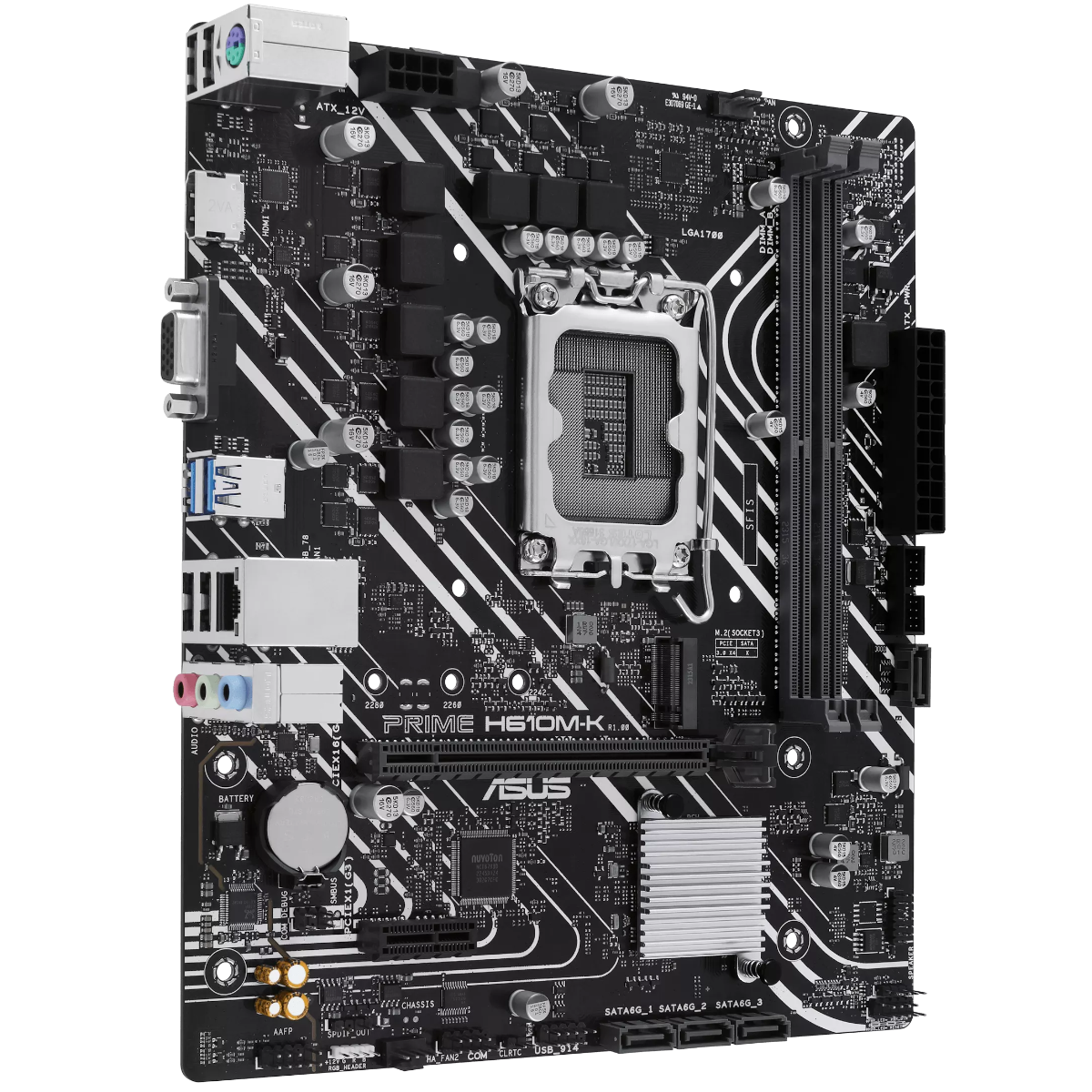ASUS PRIME H610M-K DDR5 Bundkort