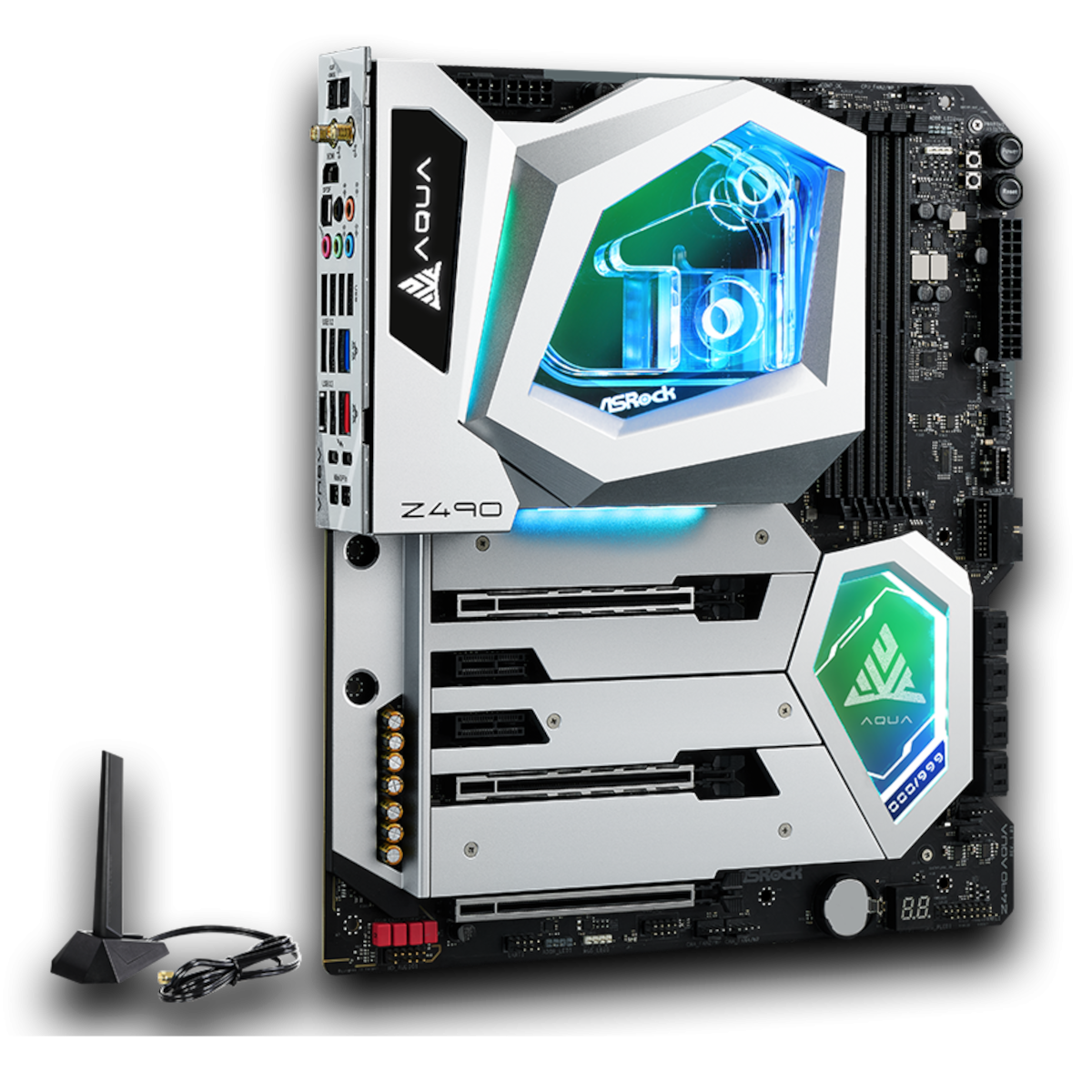 ASRock Z490 AQUA Bundkort WIFI