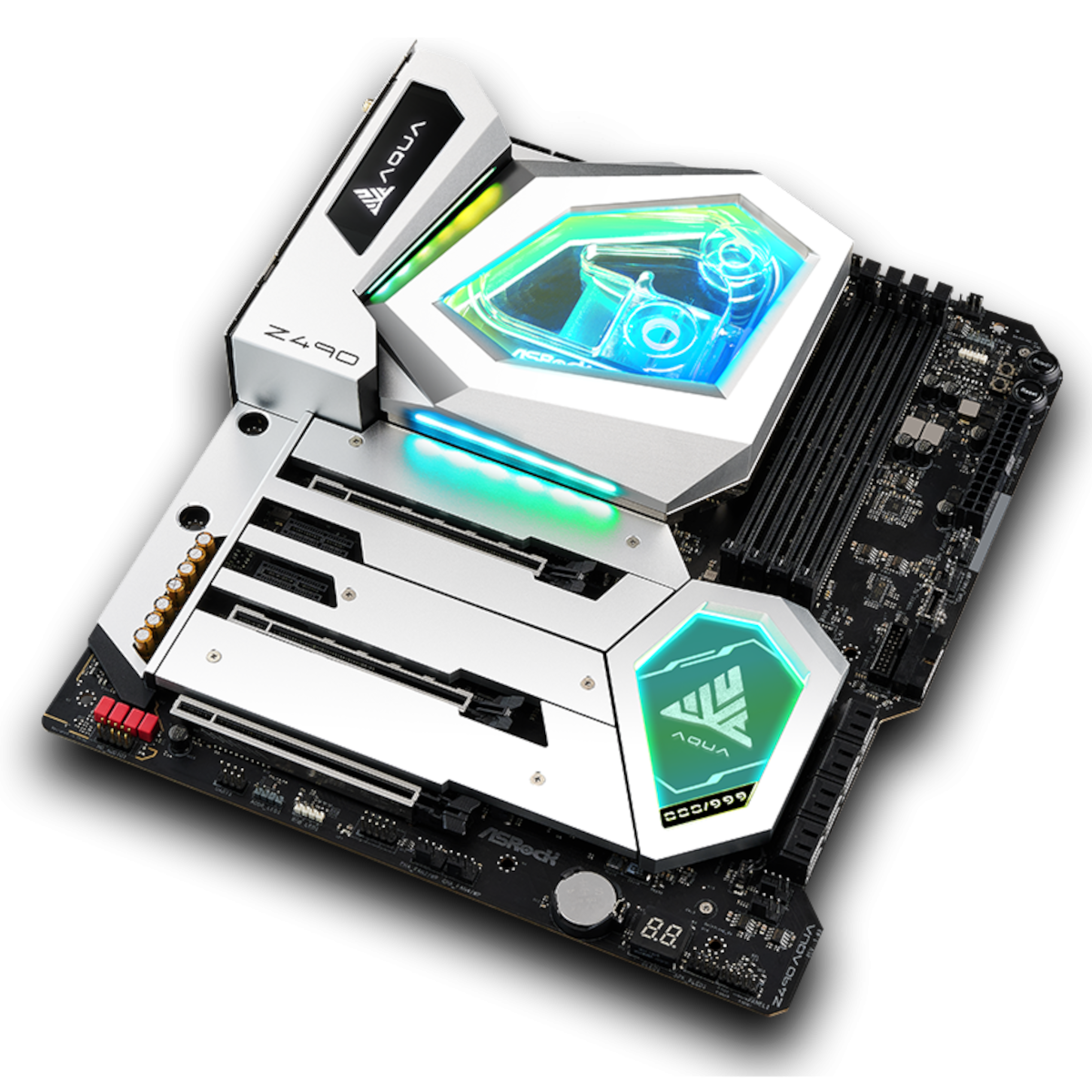 ASRock Z490 AQUA Bundkort WIFI