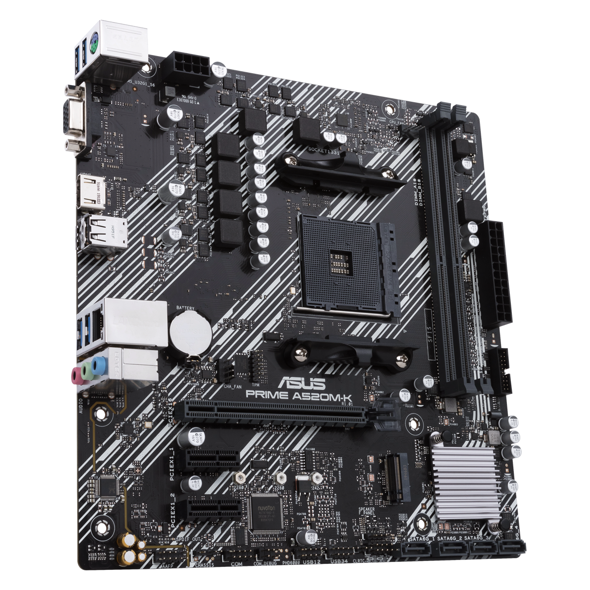 ASUS PRIME A520M-K DDR4 Bundkort
