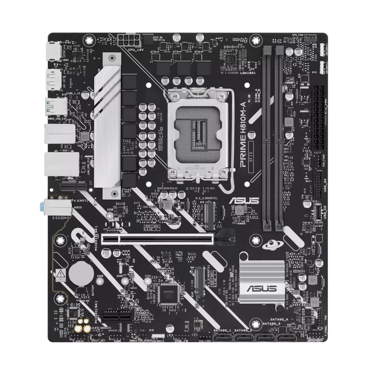 ASUS Prime H810M-A-CSM Bundkort