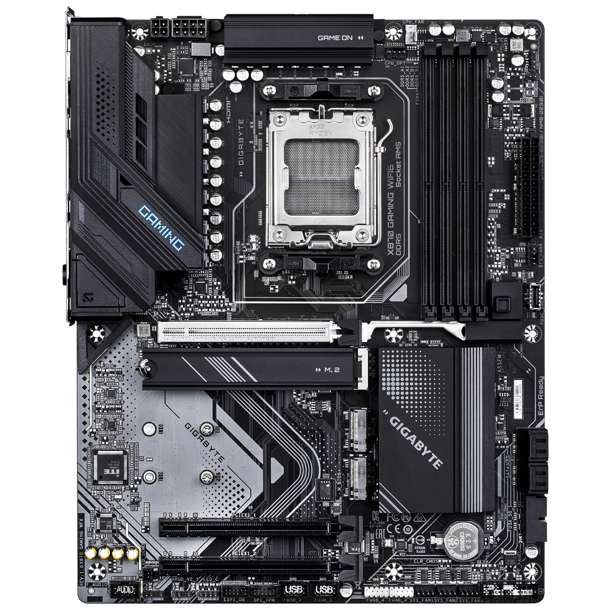 Gigabyte X870 GAMING WF6 Bundkort