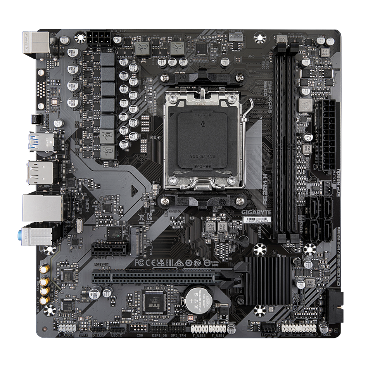 Gigabyte A620M H Bundkort