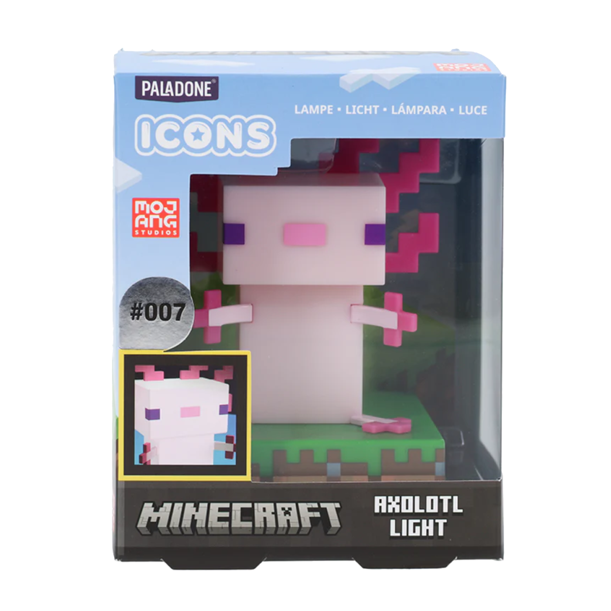 Icon Light - Minecraft Axolotl Lampe