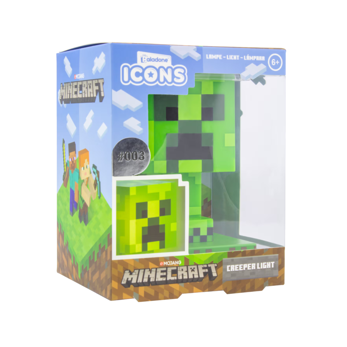 Icon Light - Minecraft Creeper Lampe