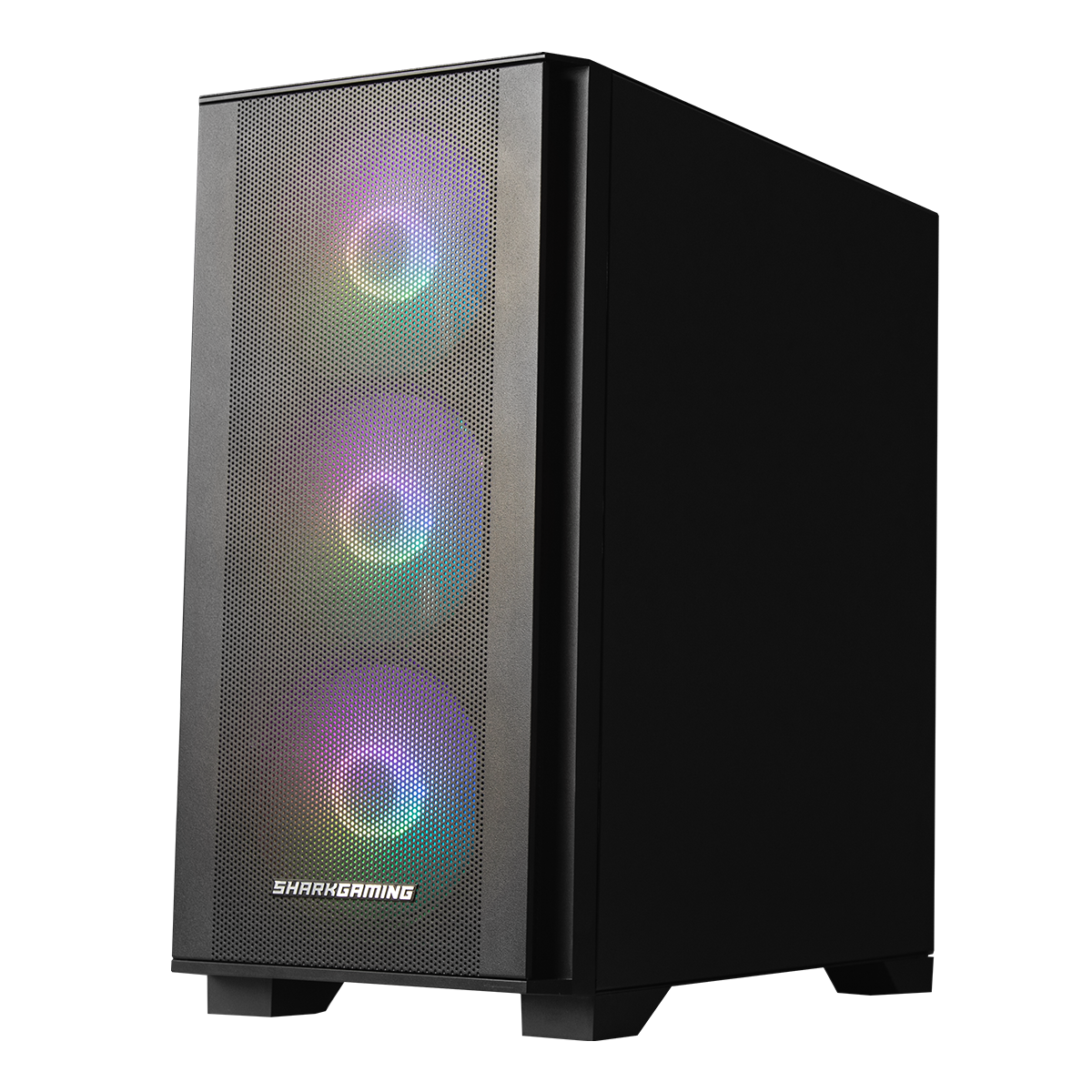 Slankt design med imponerende RGB-lys Shark Maelstrom Flow RGB Kabinet