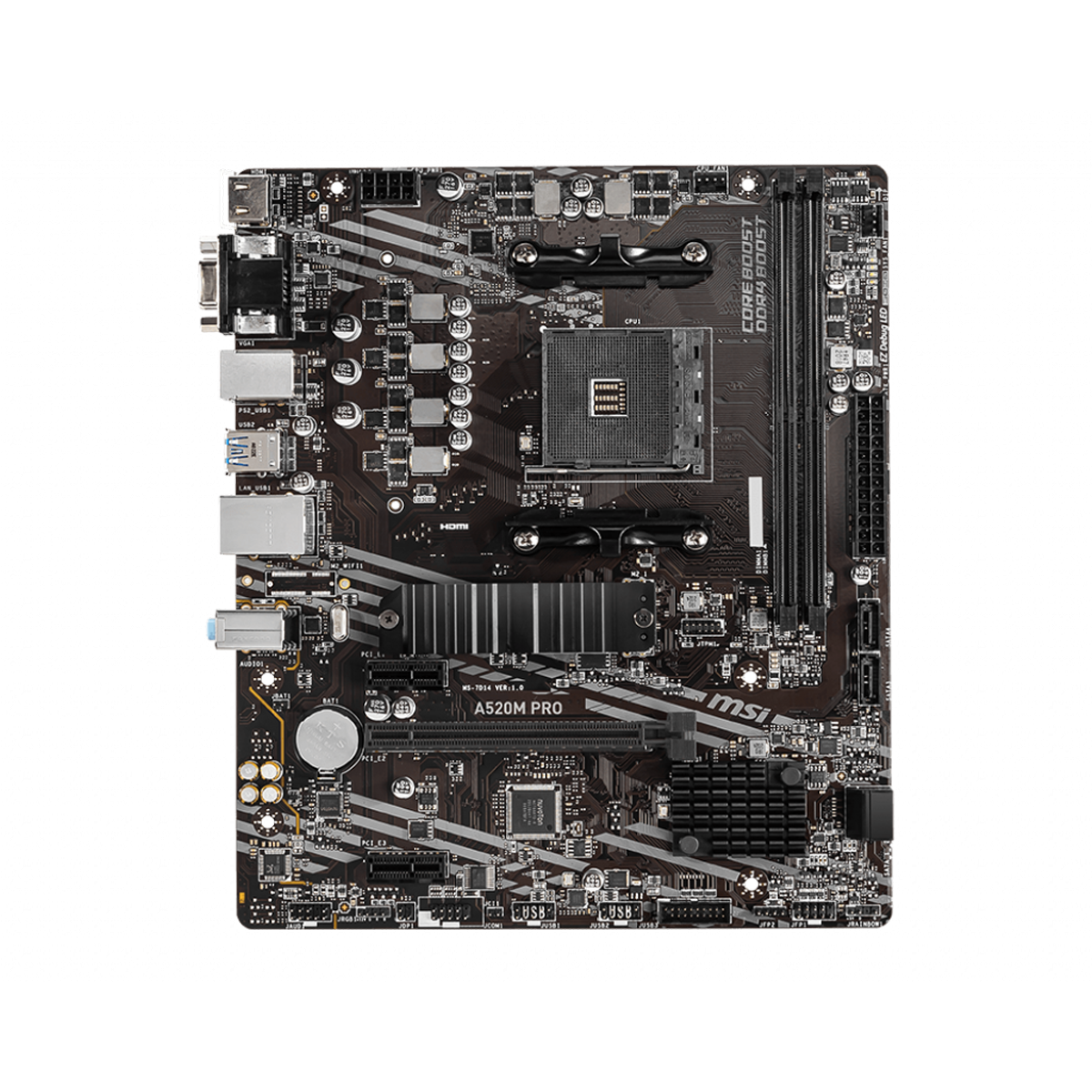 MSI A520M-A PRO DDR4 Bundkort