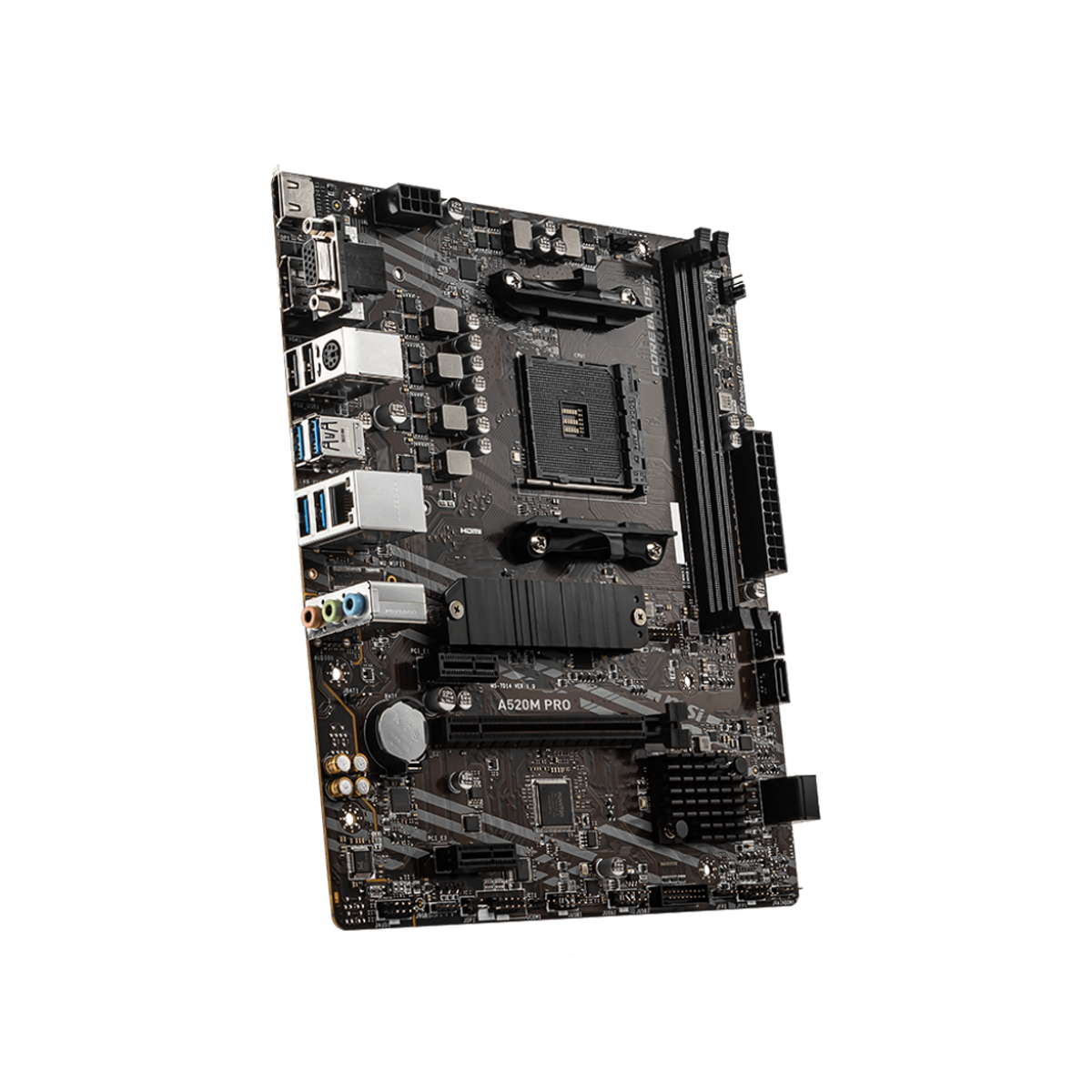 MSI A520M-A PRO DDR4 Bundkort