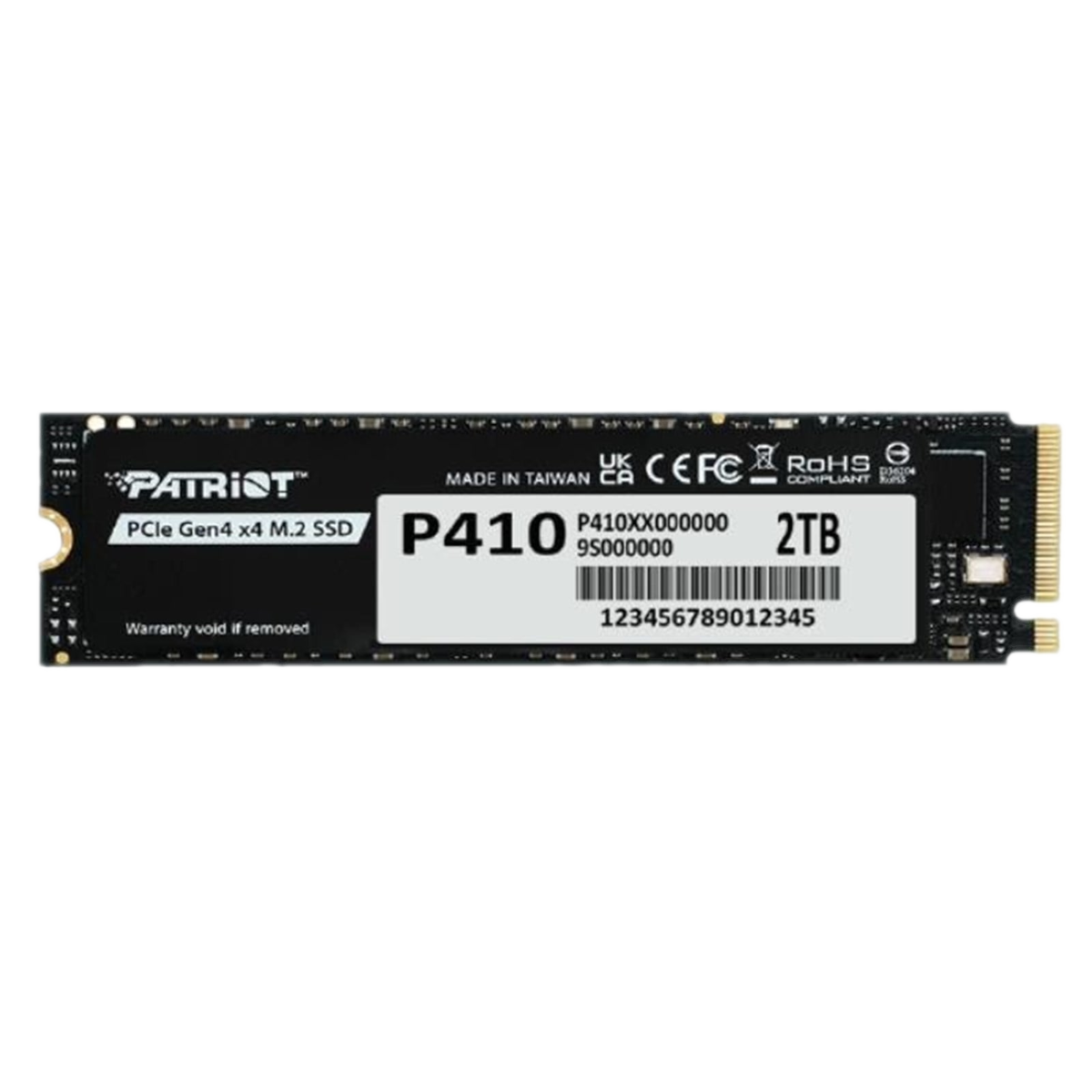 Patriot P410 2TB PCIe Gen4 x4 M.2 NVME SSD