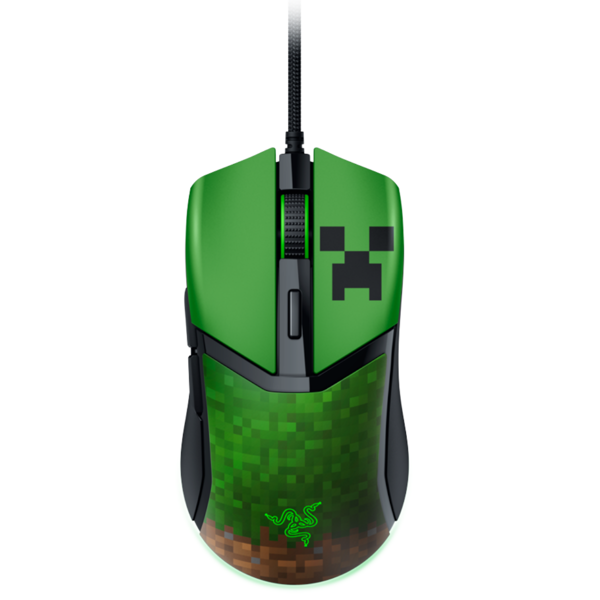 Razer Cobra Gaming Mus Minecraft Edition