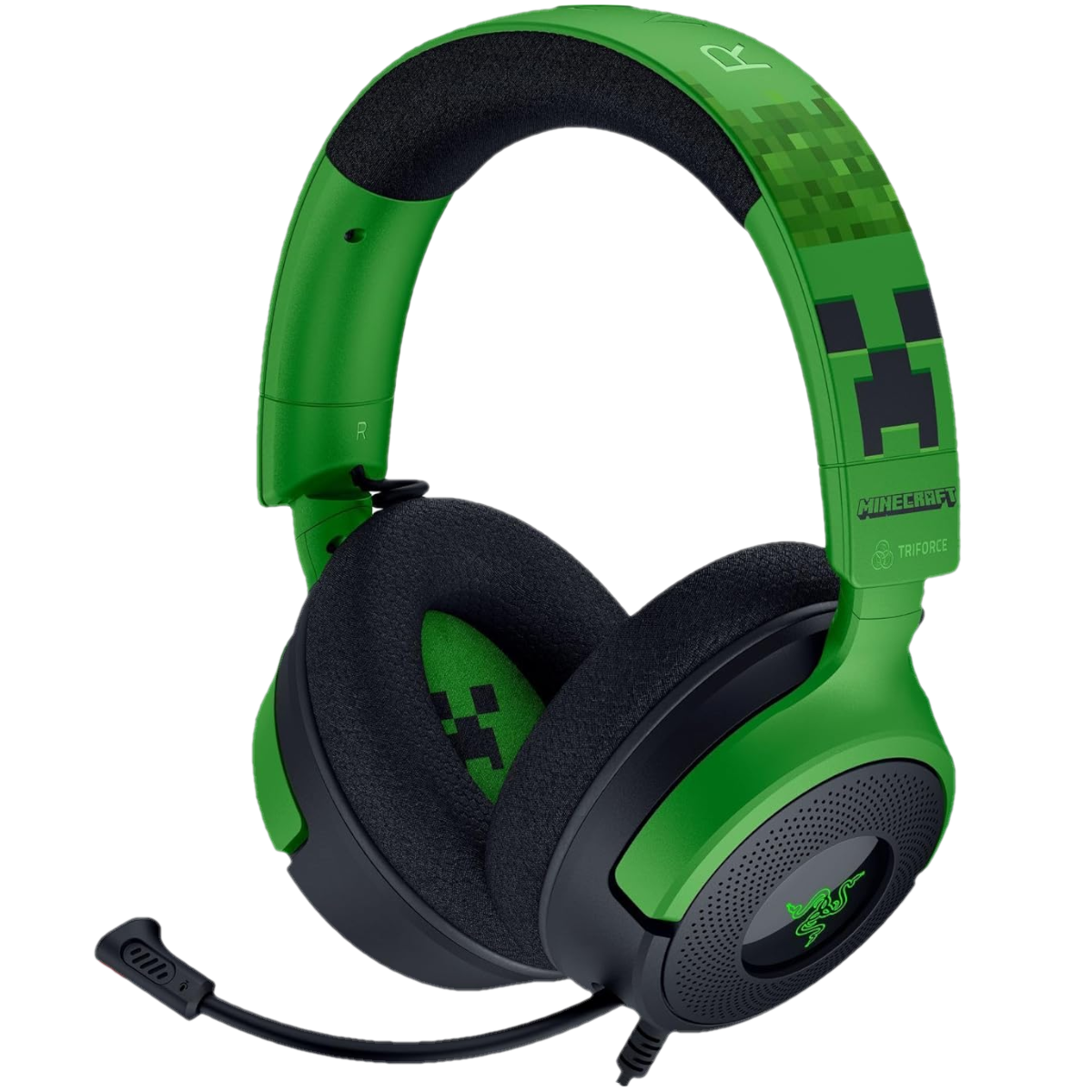 Razer Kraken V4 X Gaming Headset Minecraft Edition