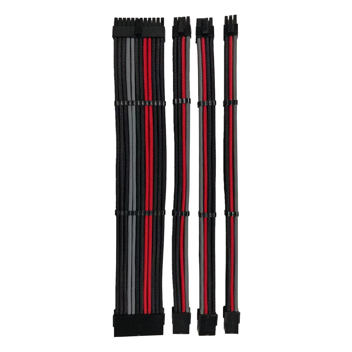 Sleeving Kit - Red/Black/Grey