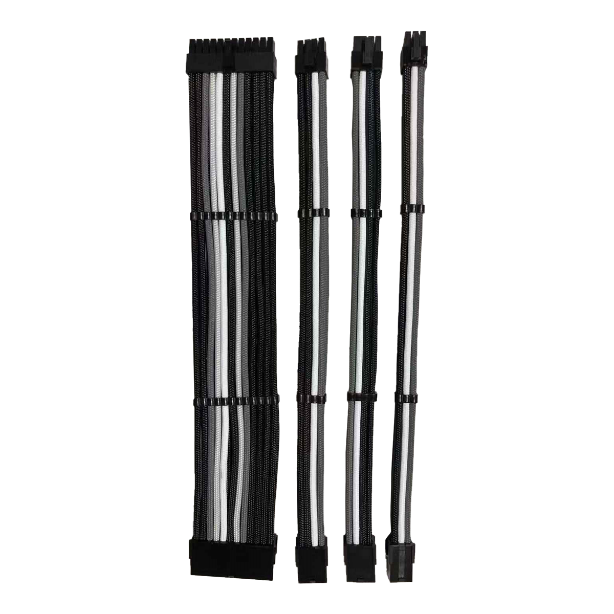 Sleeving Kit - White/Black/Grey