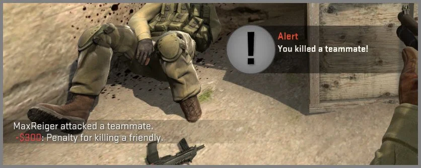 Friendly Fire Team Kill