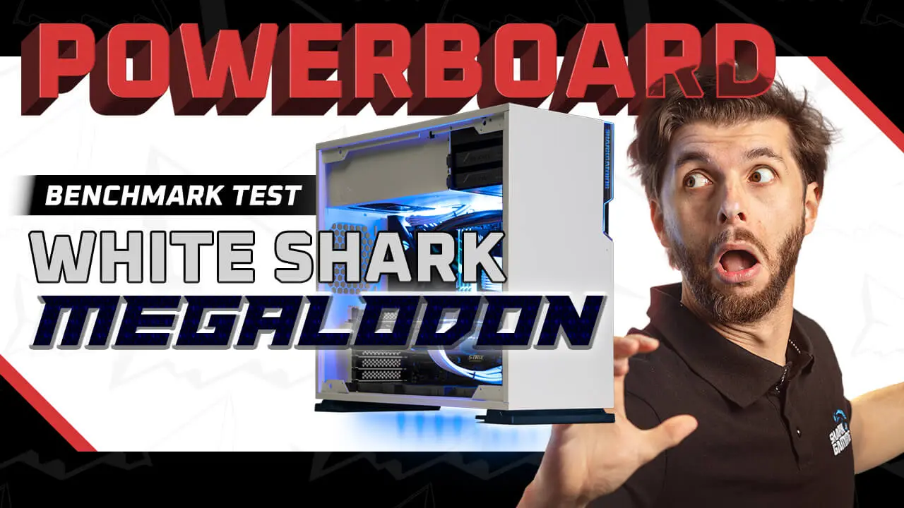 Shark Powerboard Ep. 4: White Shark Megalodon Shark Powerboard Ep. 4: White Shark Megalodon